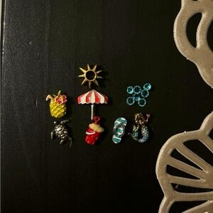 Beach Theme Origami Owl Charms